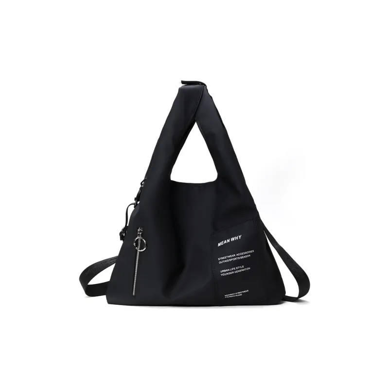 RUIGOR Fabric Tote Bag, Shopping Bag, Shoulder Bag, Handbag Tubas Women's Black/White-5