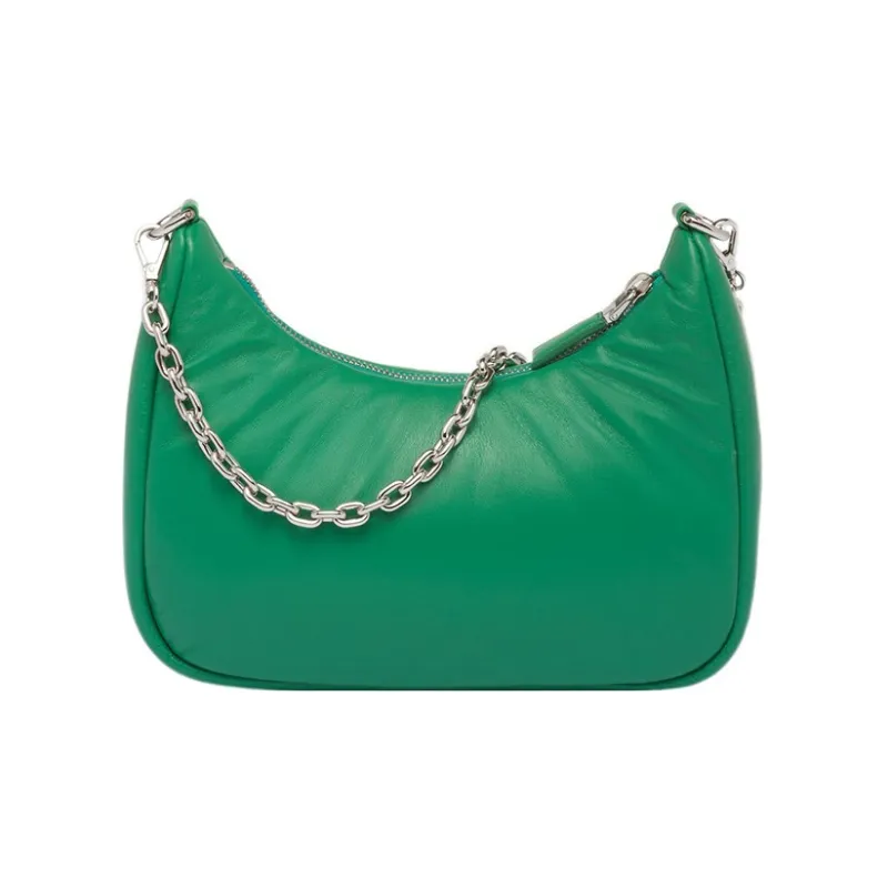 PRADA Padded Nappa Leather Re Edition Shoulder Bag Mango-2