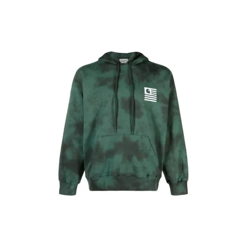 Carhartt WIP SS23 CHROMO Sweatshirts Men Forest Green