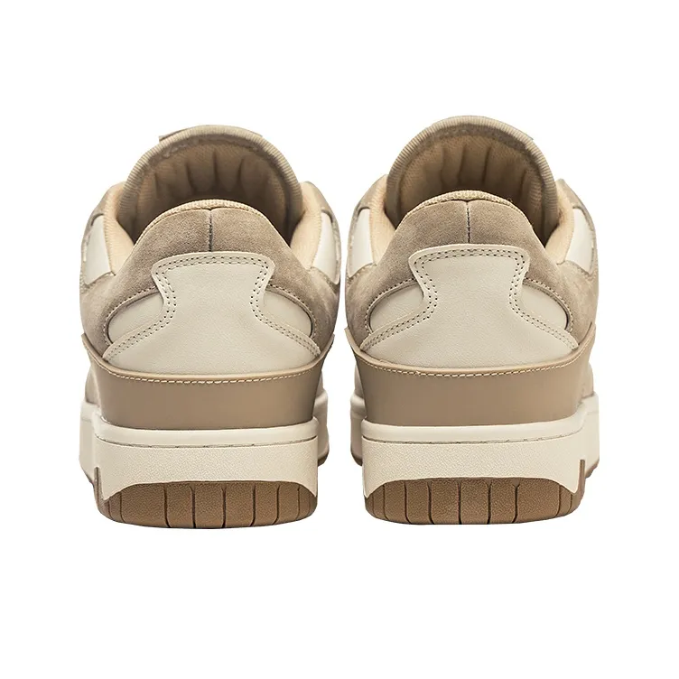 RIFUGIO VO' Stylish Skateboarding Shoes Unisex Light Khaki-4