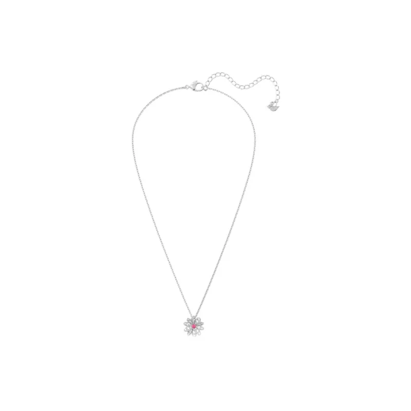 Swarovski Eternal Flower Metal Necklaces Women's-2