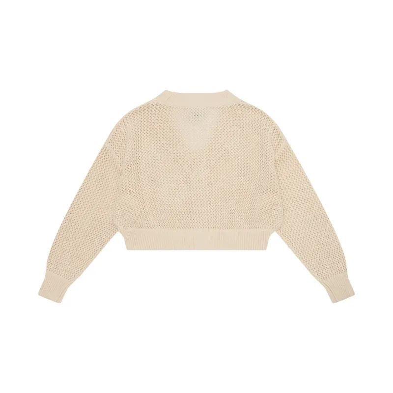 Aape Knitted Logo Cardigan-1