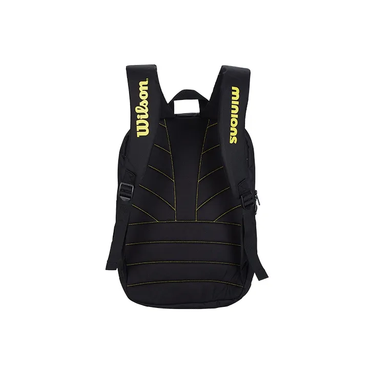 Wilson Minions, Collaboration Polyester Backpack Large Size Unisex Yellow-1