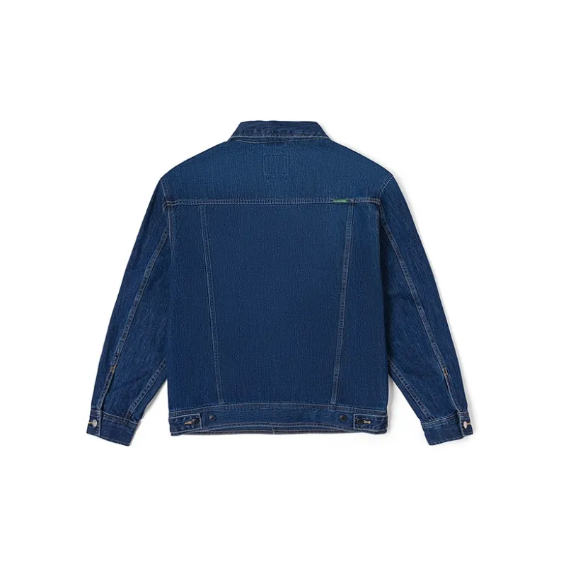 Lee SS23 Denim Jacket Spring And Autumn Men's Medium Blue-1