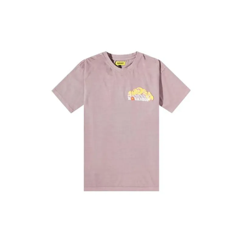 Market Random Workshop Tee 'Orchid'-0