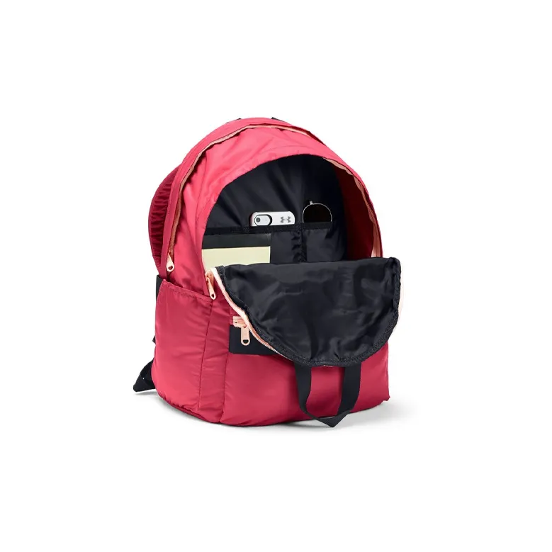 Under Armour Polyester Backpack Regular Women's Red-2