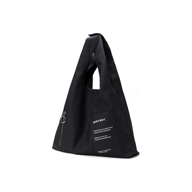 RUIGOR Fabric Tote Bag, Shopping Bag, Shoulder Bag, Handbag Tubas Women's Black/White-2