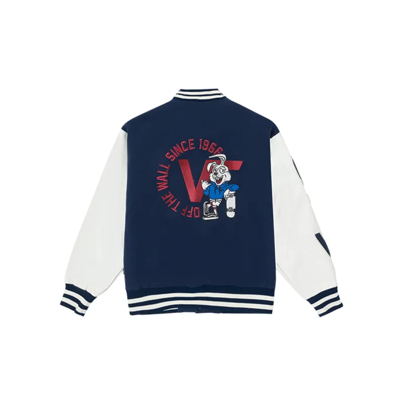 Vans Baseball Jerseys Unisex Navy Blue-1