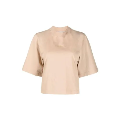 PALM ANGELS T-Shirts Women's Beige