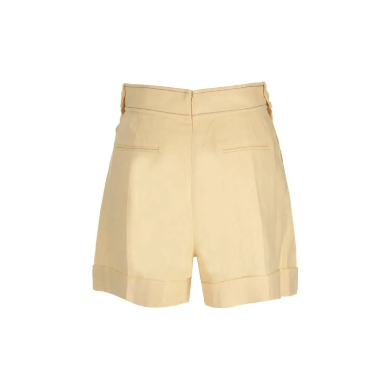 Zimmermann High Tide Button-Detailed Shorts-1