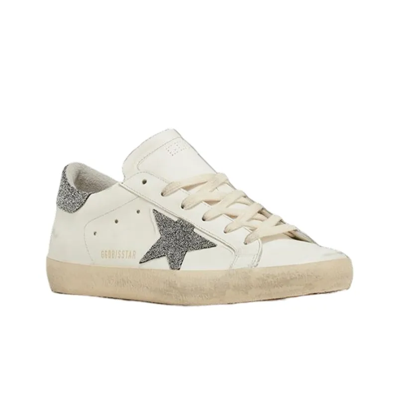 Golden Goose Stylish Skateboarding Shoes Women's White-1