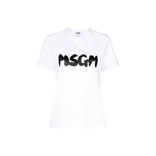 MSGM T-Shirts Women's White