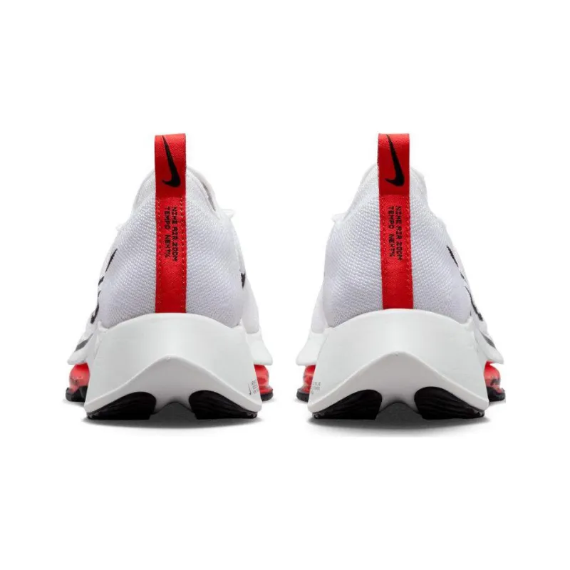 Nike Air Zoom Tempo NEXT% Flyknit White Light Crimson Platinum Tint Black-4