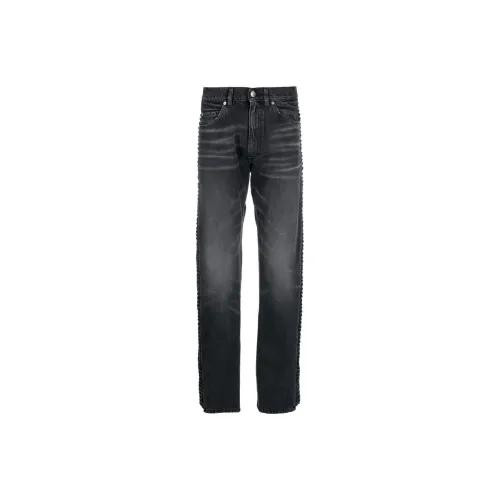 Martine Rose Jeans Men Black