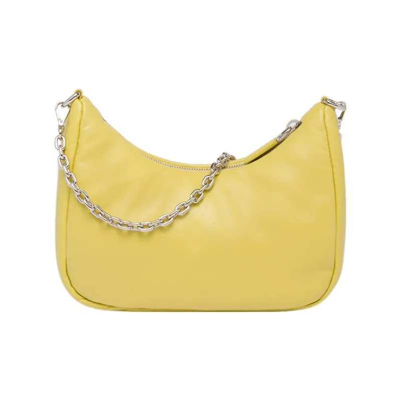 PRADA Re Edition Nappa Leather Crossbody Bag Shoulder Bag Women's Pomelo Green-2