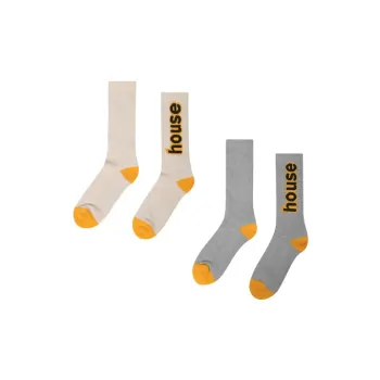 Drew House Mid Calf Socks Unisex 2 Pack