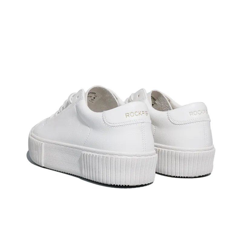 Rockfish Skateboard Shoes Women's White-3