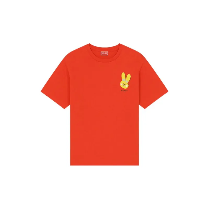 KENZO T-Shirts Men China Red-0