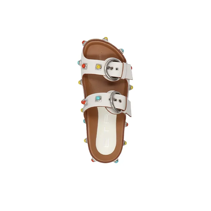 ETRO Embellished Strappy Slip On Sandals Women's-3