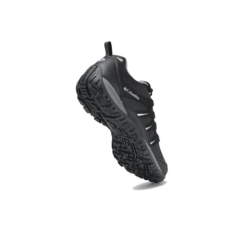 Columbia Peakfreak Outdry Cushioning Slip Resistant Waterproof Low Top Outdoor Shoes Men's Black-4