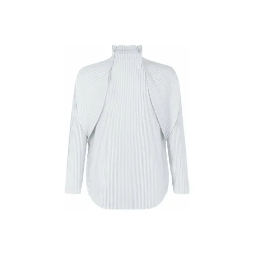 Homme Plissé Issey Miyake T Shirts Men Gray
