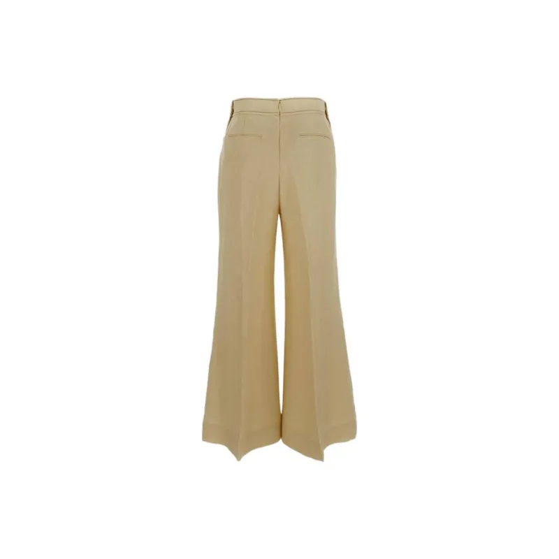 Zimmermann Knitted Sweatpants Women's Khaki-1
