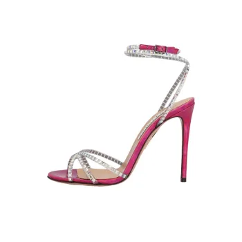 AQUAZZURA Gem-embellished 110mm Heeled Sandals