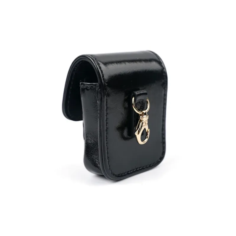 CHANEL Leather 2 in 1 Backpack Women's Black-3
