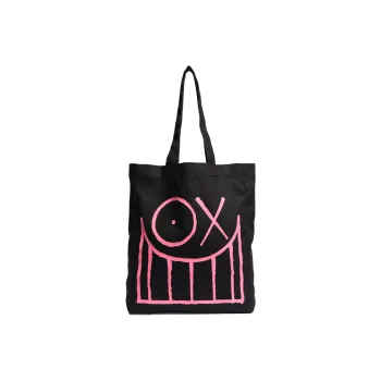 Adidas Originals ANDRÉ SARAIVA Collaboration Cotton Tote Bag Shopping Bag Handbag Regular Unisex Black