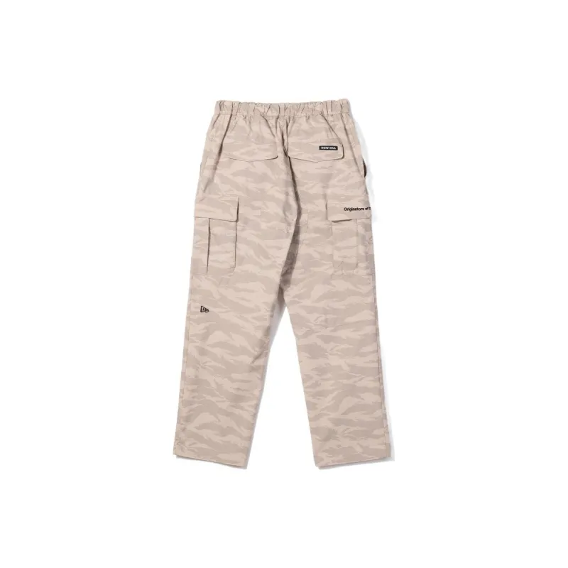 New Era Casual Pants Unisex Gray Coffee Camouflage-1