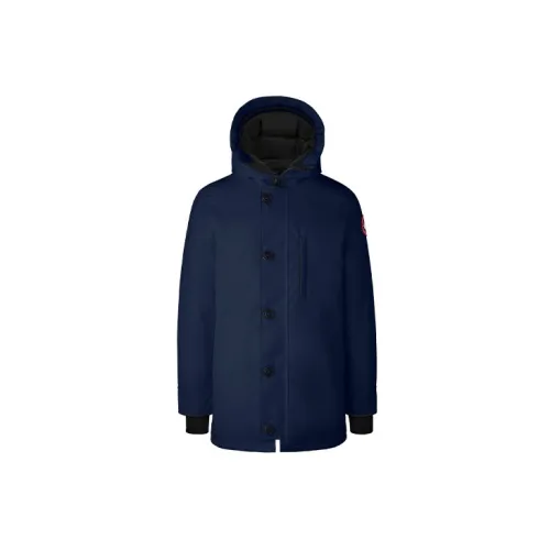 Canada Goose Down Jackets Men Atlantic Marine Blue