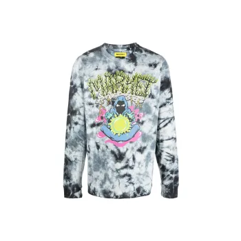Market Smiley Grim Reaper Long Sleeve Tee