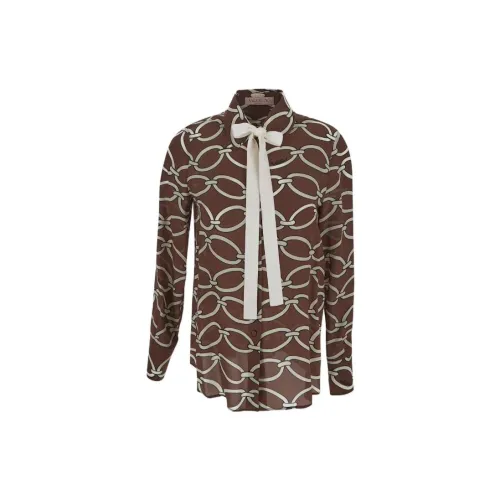 Valentino Shirts Women's Brown