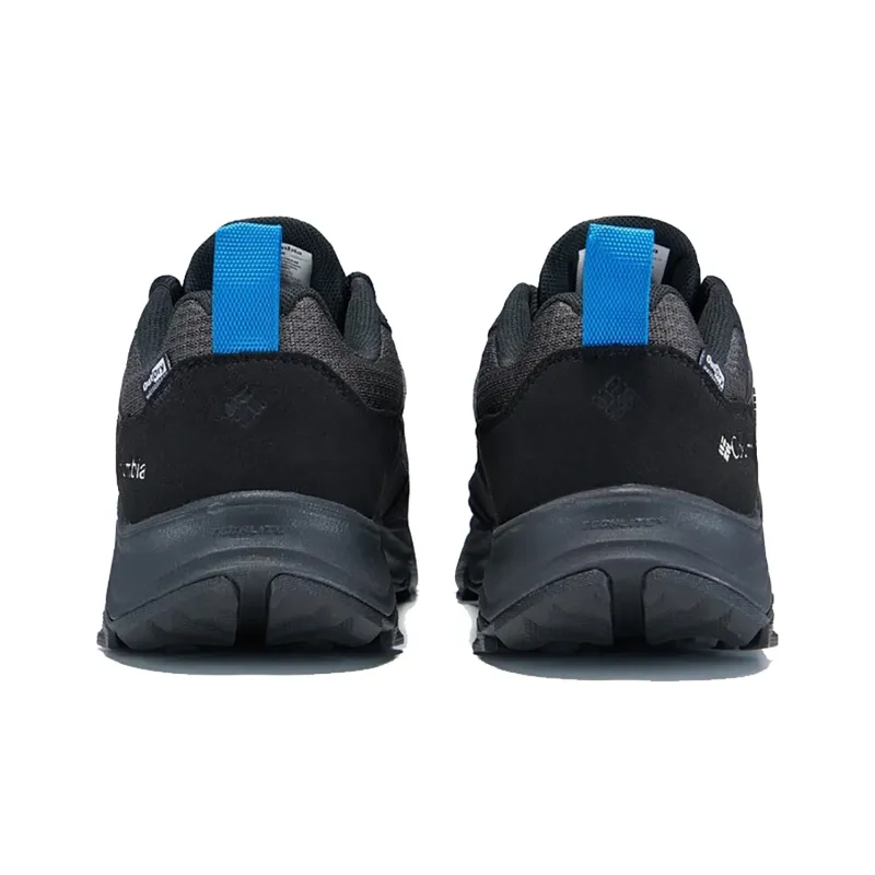 Columbia Outdry Shock Absorbers With Slip Resistant And Abrasion Resistant Properties Low Top Outdoor Shoes Men's Black-3