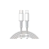 White 2m[Type-C to IP]PD 20W Fast Charging