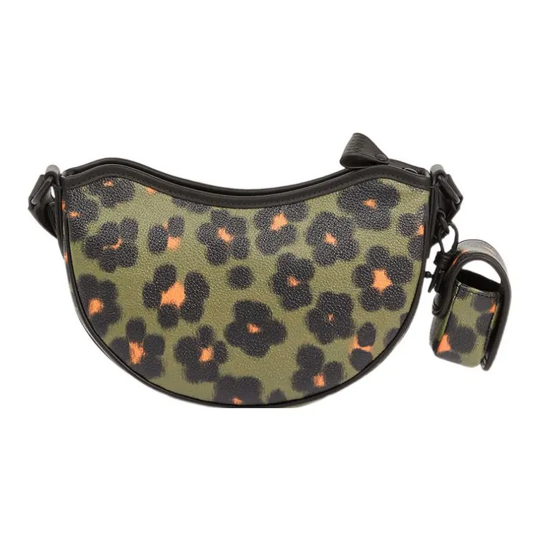 KENZO Leather With Polyurethane Crossbody Bag, Shoulder Bag Women's Green-3