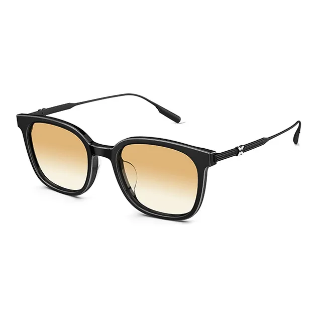 MOLSION Plate Frame Square Sunglasses Men's Multicolor-4
