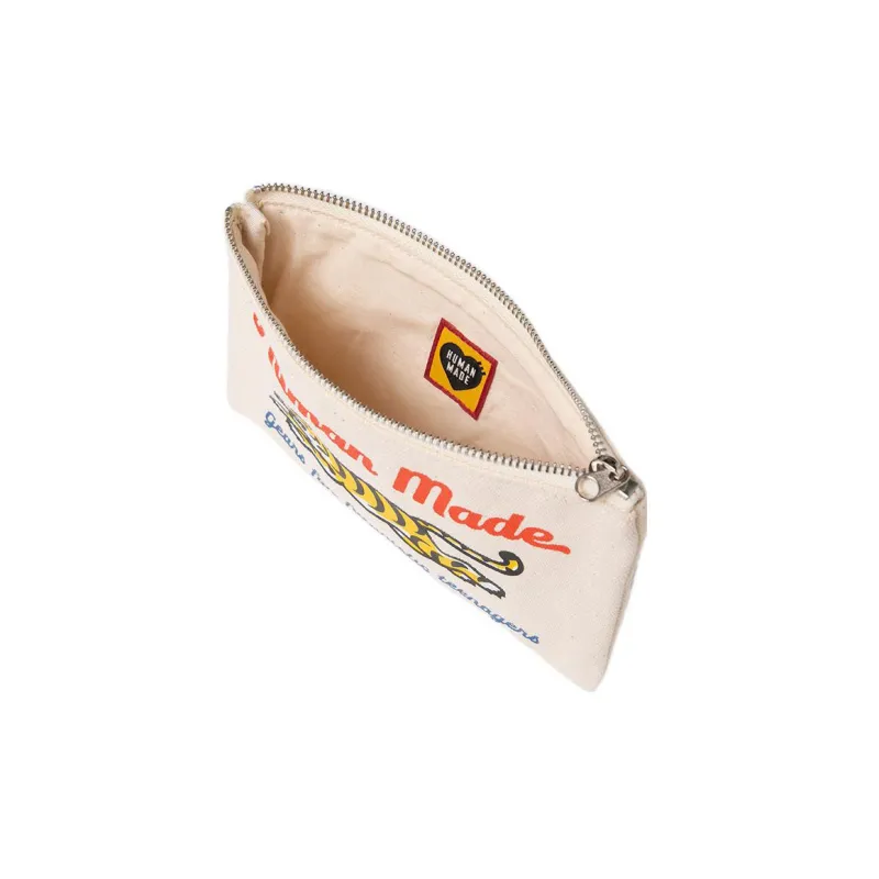 HUMAN MADE Cotton Clutch Regular Unisex White-1