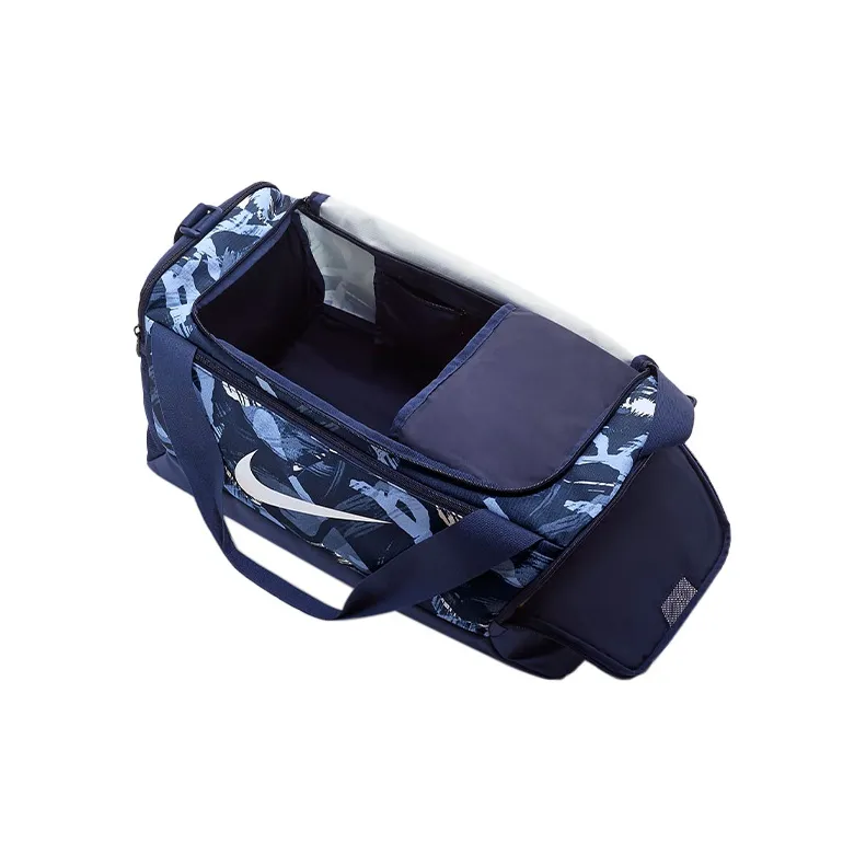 Nike Polyester Handbag Shoulder Bag Crossbody Bag Luggage Bag Gym Bag Small Size Unisex Blue-4