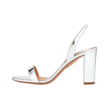AQUAZZURA So Nude 85mm Slingback Sandals