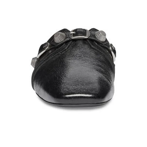 Balenciaga Cosy Cagole Mules 'Black'-3