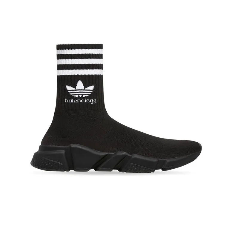 Balenciaga X Adidas Speed Trainer Black Women's-1