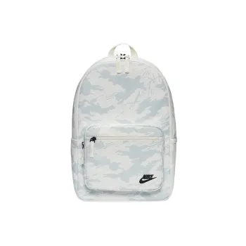 Nike Heritage Polyester Backpack Regular Unisex White Gray