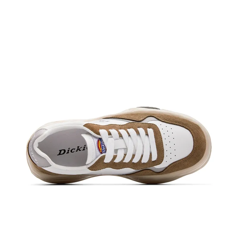 Dickies Low Top Sports Casual Shoes Women's White Brown-2