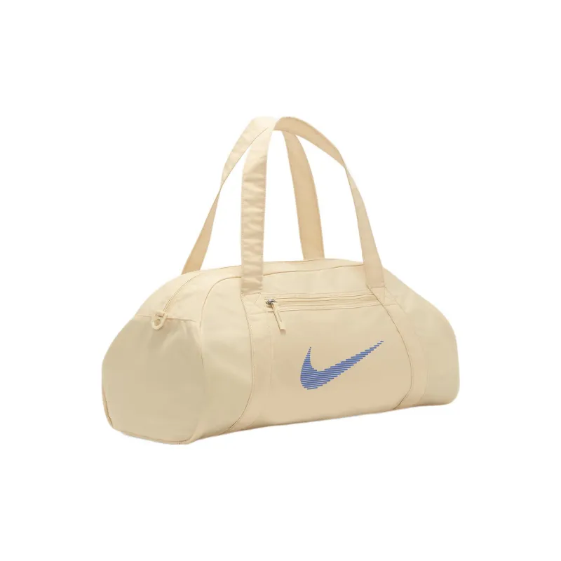 Nike Polyester Handbag Shoulder Bag Crossbody Bag Gym Bag Large Size Unisex Beige-1