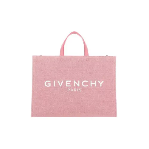 GIVENCHY Canvas Tote Bag Shopping Bag One Shoulder Crossbody Canvas Bag Handbag Medium Size Women's Pink