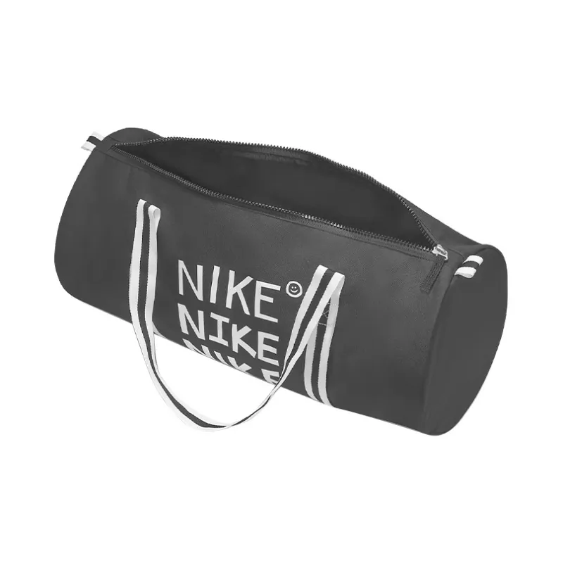 Nike Heritage Polyester Portable One Shoulder Crossbody Gym Bags Large Size Men's Black-3