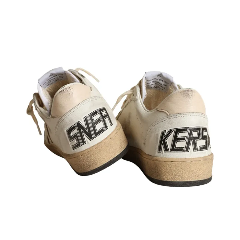 Golden Goose Ball Star Ltd White Salmon Pink Women's-3