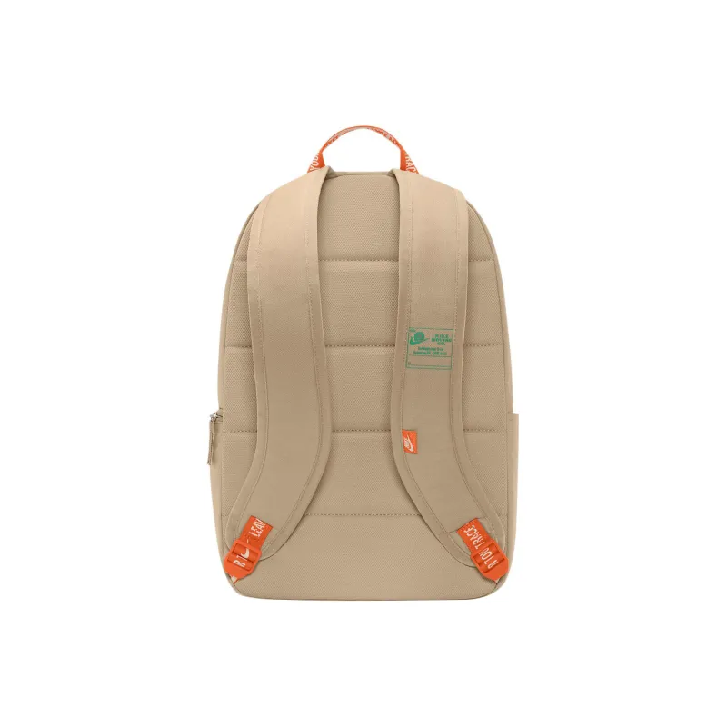 Nike Heritage Polyester Backpack Regular Unisex Khaki-2
