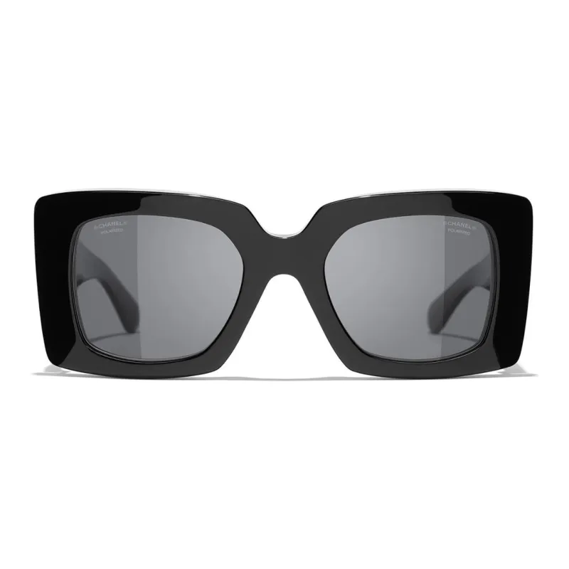 CHANEL Sunglasses Women's Black-1